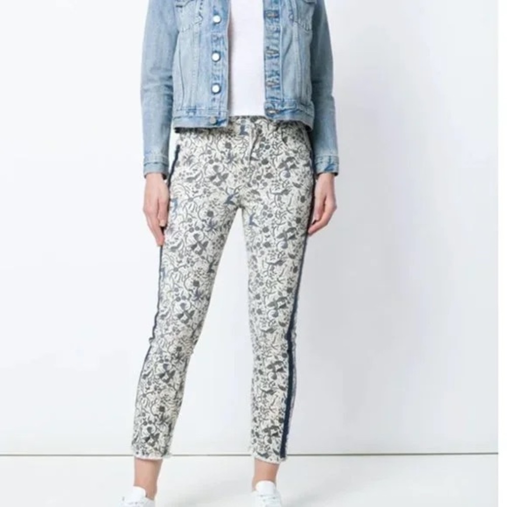 Etoile Isabel marant blue and white denim